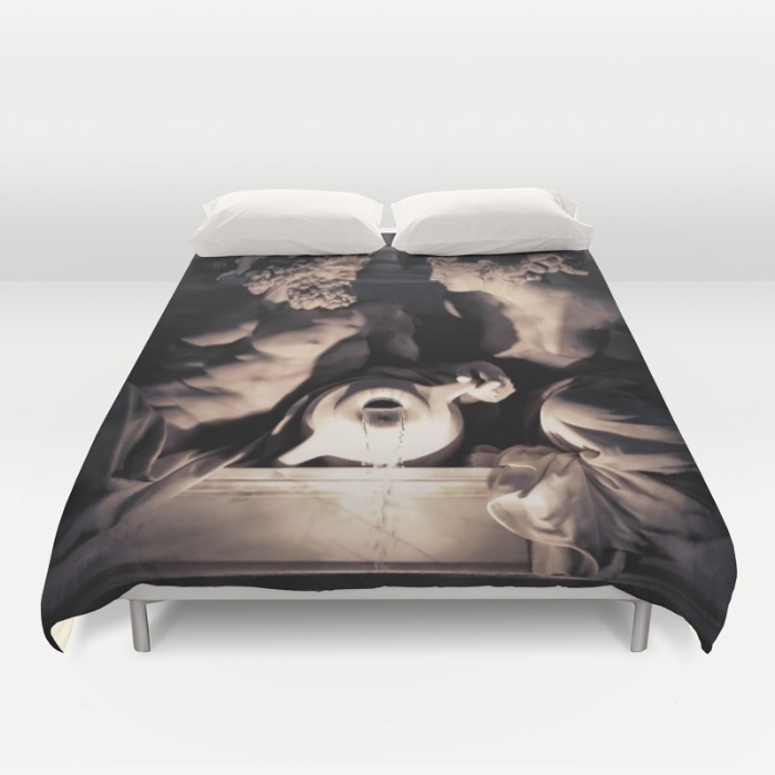 Laurais Arts Society6 eternal love bed cover